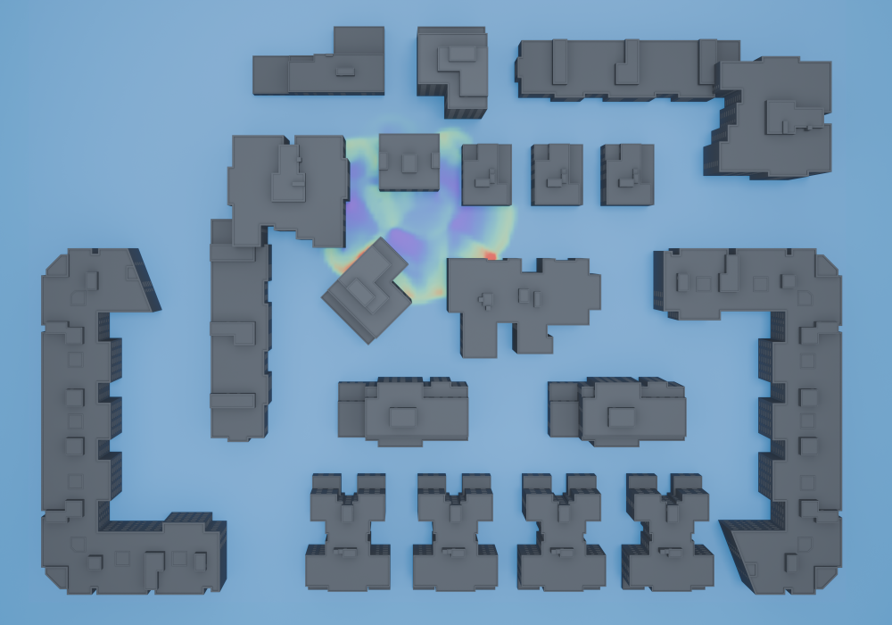 City Blast Simulation Image