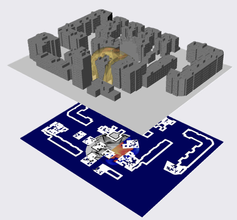 Blast modelling icon